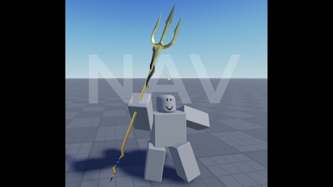 make low poly hand painted 3d model for roblox
