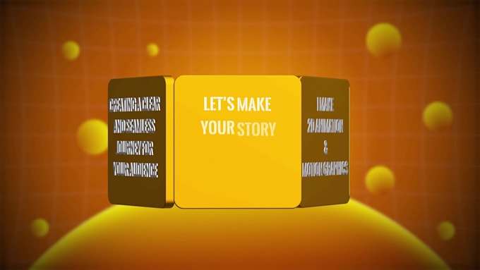 create b2b saas and  motion graphics explainer video