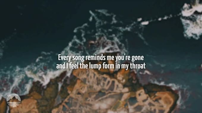 create hand drawn lyric video