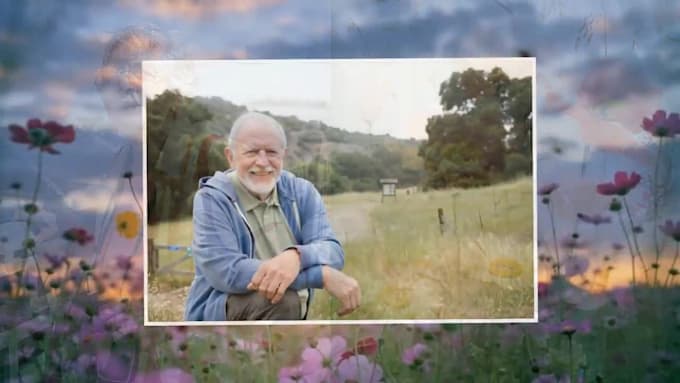 create a funeral slideshow video