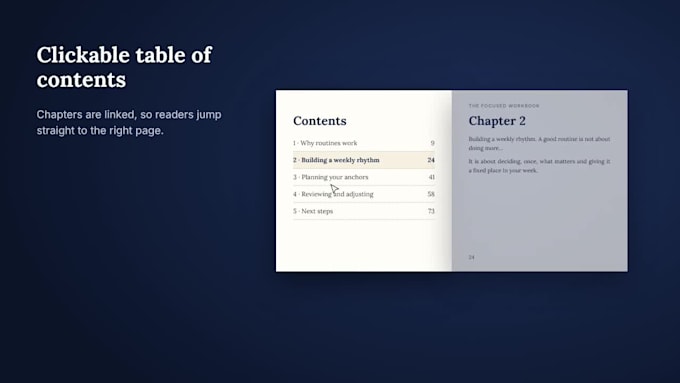 format your nonfiction book interior for amazon KDP print ready