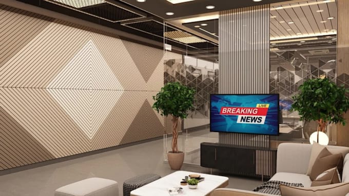 do 3d modelling, visualization and rendering ,interior