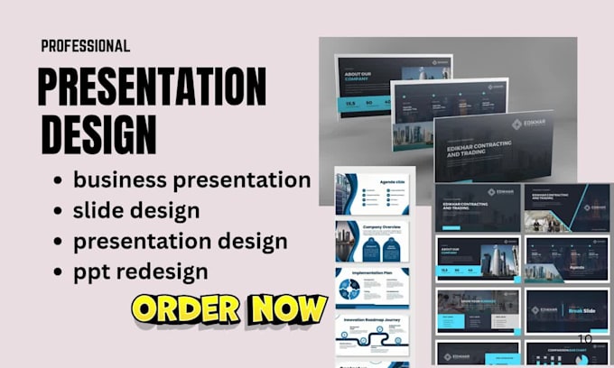 redesign improve powerpoint presentation fix PPT design clean up slides