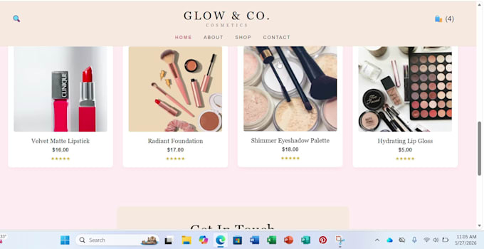 create a modern portfolio and website for you