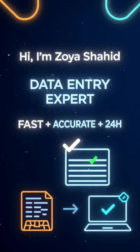 be your data entry excel pdf to csv expert