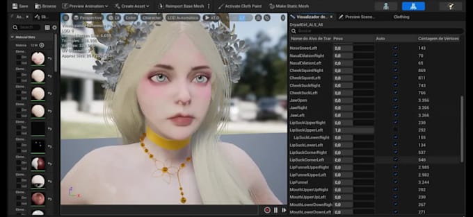 Avatar listo para streaming en vivo, esqueleto ue5, control rig, rig3d ...
