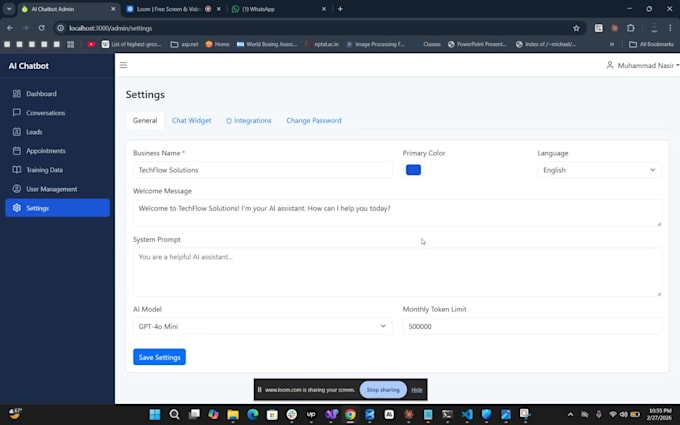 build an ai chatbot for your website with rag and your data
