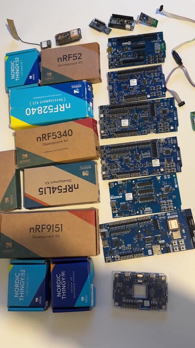 develop iot apps using nrfconnect sdk for nrf91x nrf5x