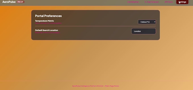 create a modern responsive weather website or web app