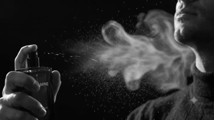 create ai generated perfume ad