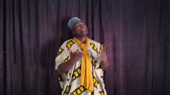 be your african spokesperson or say anything you want