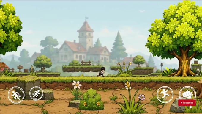 develop an addictive 2d game using godot for PC, mobile, web 2d godot game