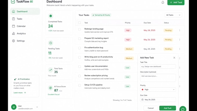 build ai powered websites and software applications