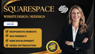 build and develop a pro squarespace website