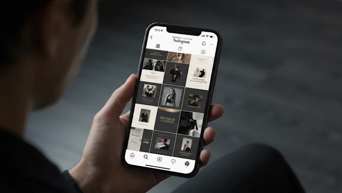 aesthetic instagram posts and social media content