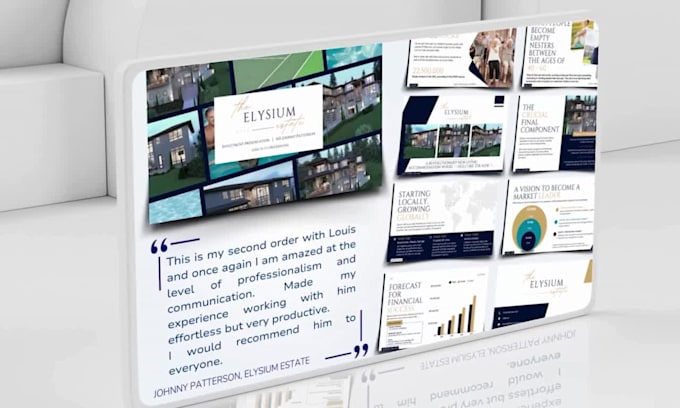 create a 1 one page executive summary investment document