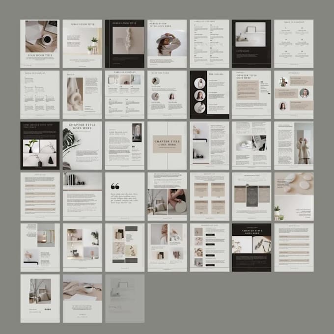 create canva ebook design ebook formatting ebook layout lead magnet pdf design
