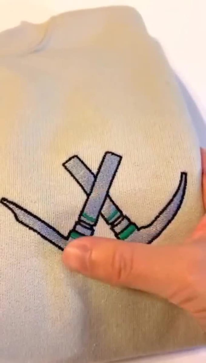 do a customized embroidery on tshirts and sweatshirts