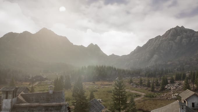 do level , environment and lighting design in unreal engine 5