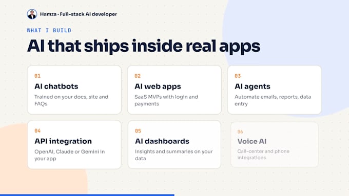 build ai chatbot and ai web app with openai