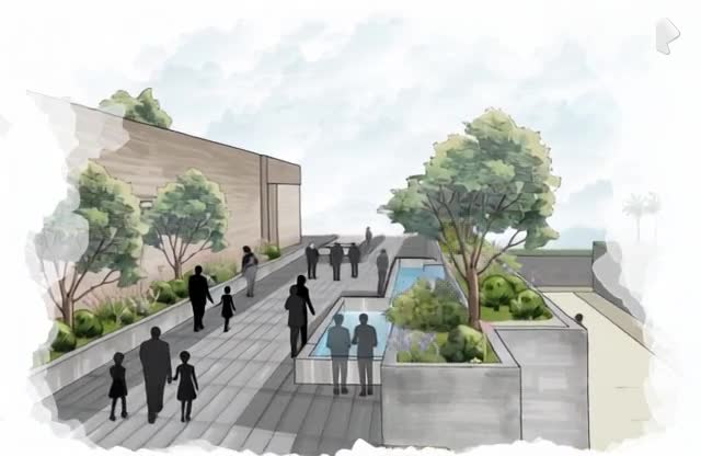 create digital landscape and architectural sketches