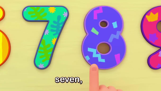 create kids learning animation videos