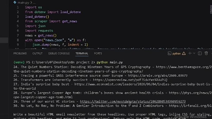 custom automation workflows using n8n