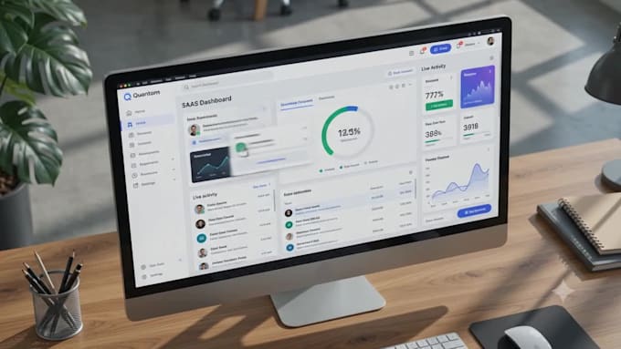 create saas launch video, startup pitch video and software presentation