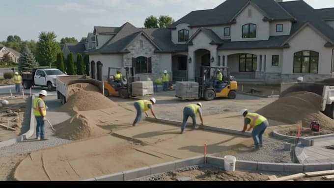 create compound time lapse videos for floor with constructio