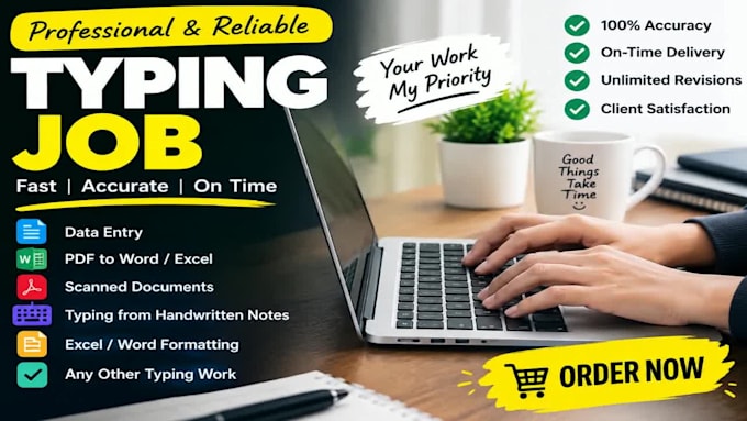 typing for timely completion