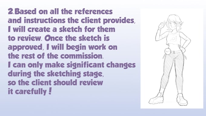 draw your characters in anime style or cartoon style