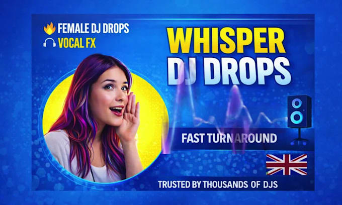 produce custom sexy female whisper dj drops
