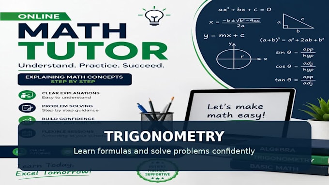 provide online math tutoring and explain problems step by step