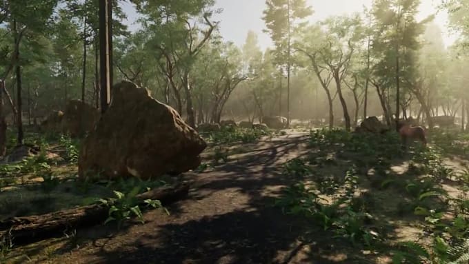 create 3d game environment, unreal engine environment, ue5 environment