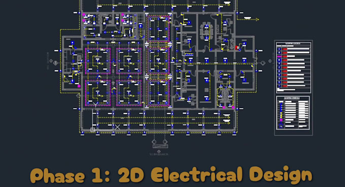 be your electrical design engineer and autocad expert