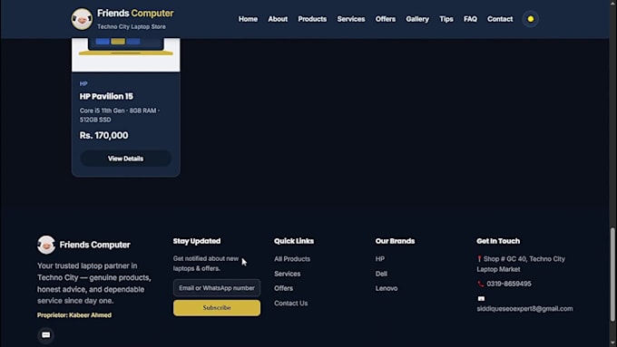 build a professional python flask website with admin panel