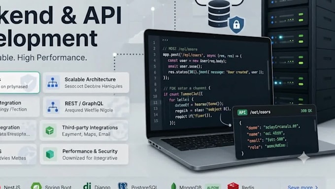 build scalable rest apis and backend systems
