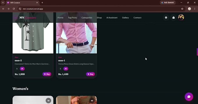 build a custom responsive mern stack website as a full stack developer