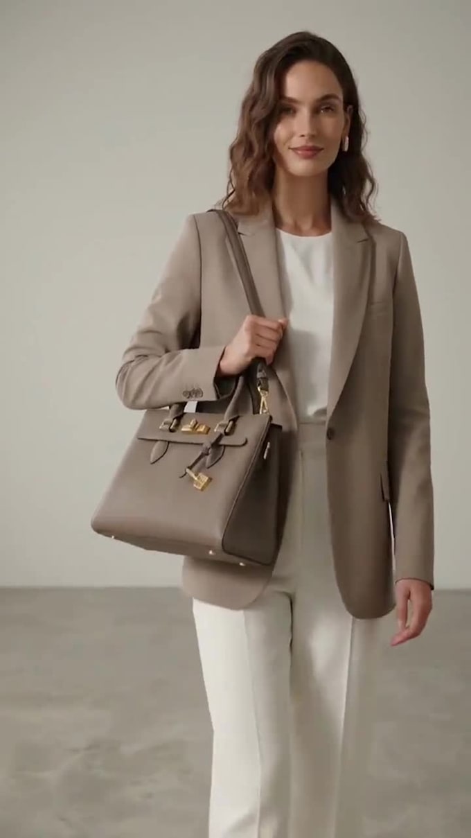 create ai product advertisement video for your bag brand