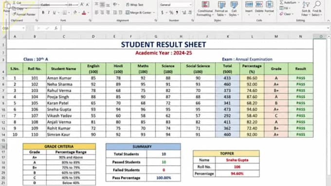 do data entry, data cleaning and formatting in excel