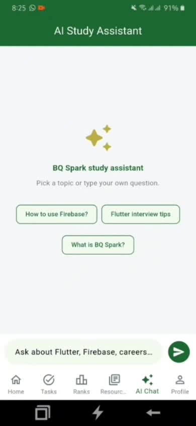 build cross platform mobile app in flutter with firebase and ai integration