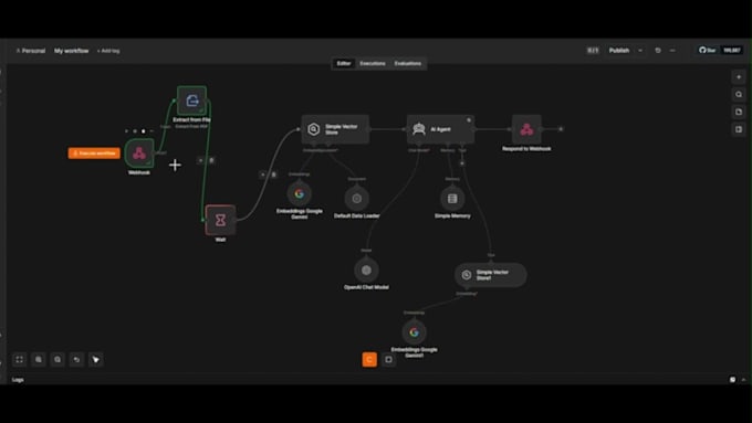 build ai agents, n8n automation, ai workflow, and  ai chatbot for your buisness
