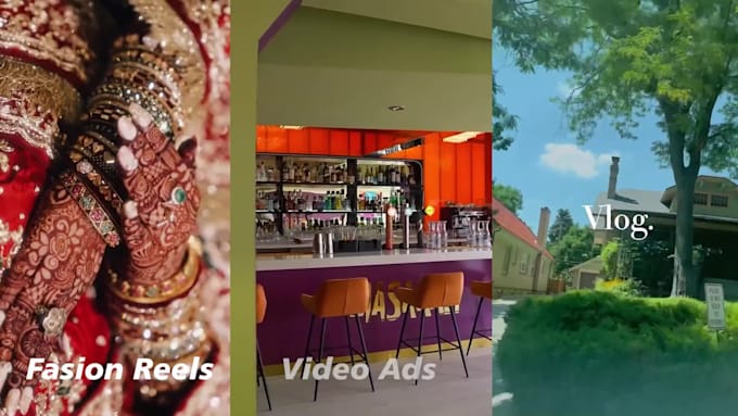 edit eye catching reels for instagram, fb, tiktok, youtube