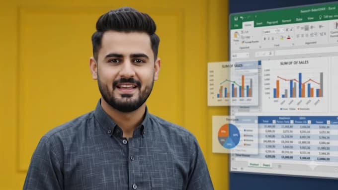 design a professional automated excel dashboard