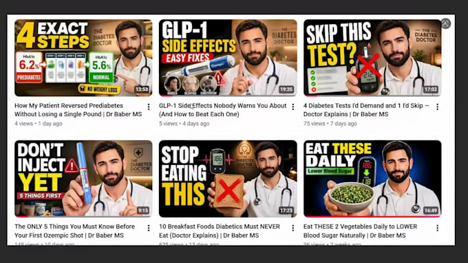 design eye catching yt thumbnails for high CTR and views