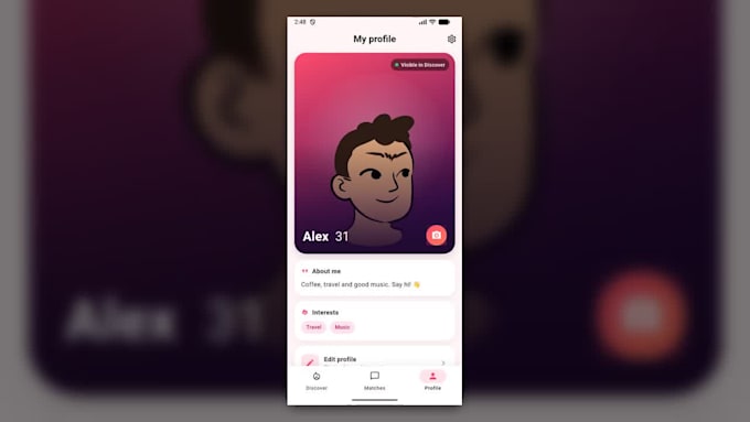 build a flutter dating app with chat and video calls