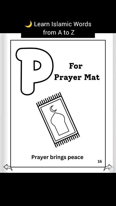 create islamic coloring books for children