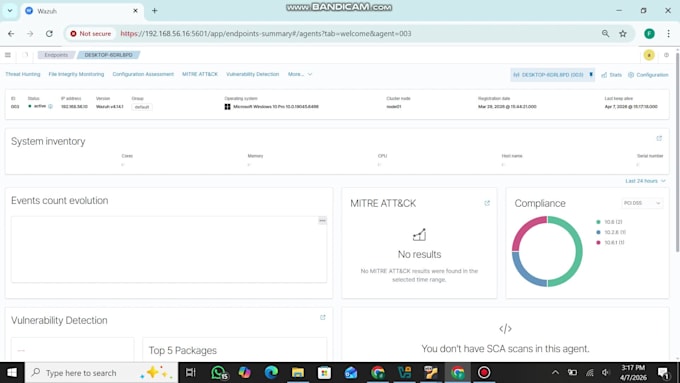 customize and configure wazuh siem for cybersecurity