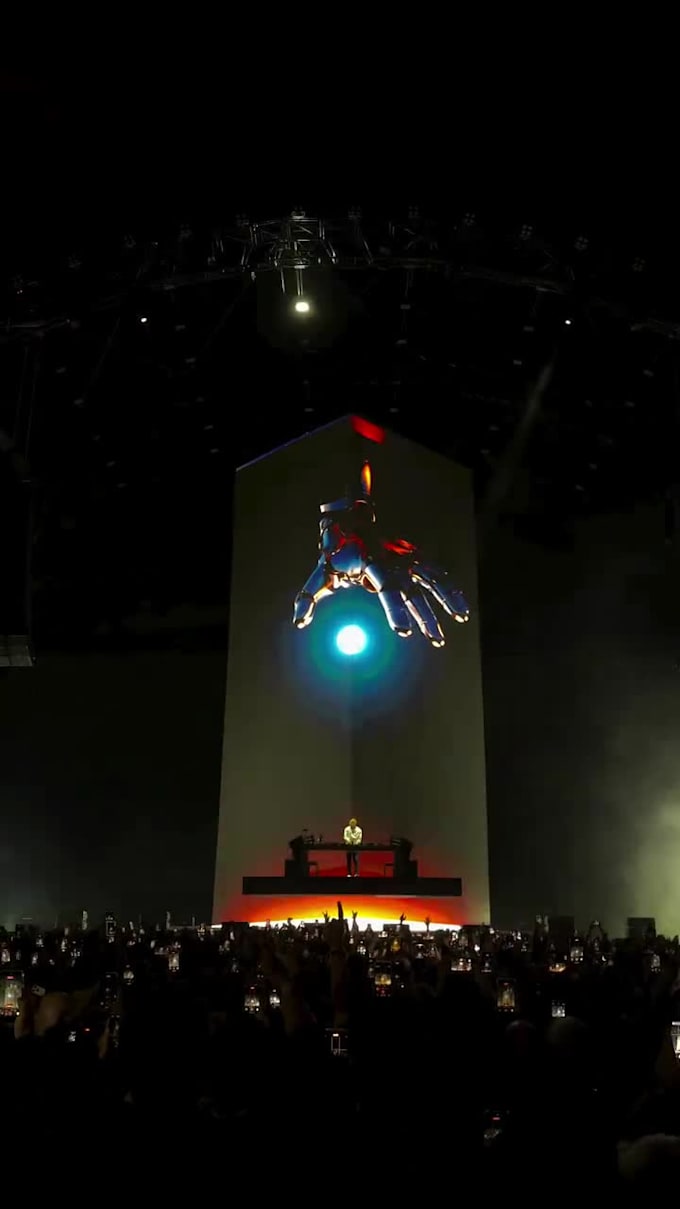 create 3d stage show lighting vj loops concert motion graphics 3d led billboard