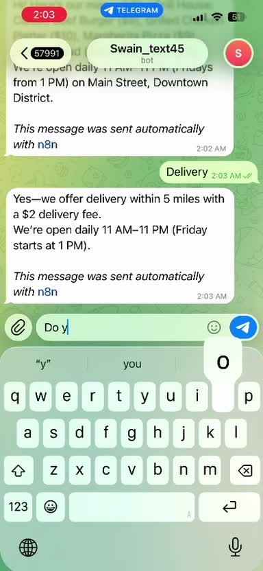 a custom ai chatbot for your restaurant